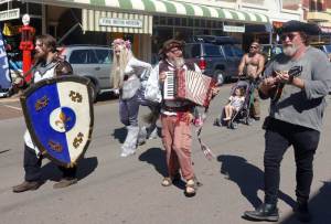 parade musicians by Brett